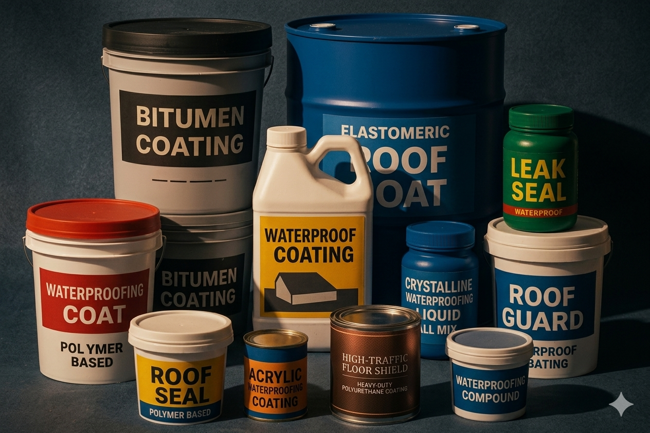 Building materials category banner