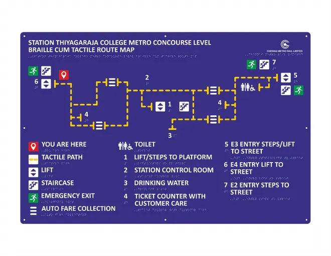 Acrylic Tactile Map gallery image 7