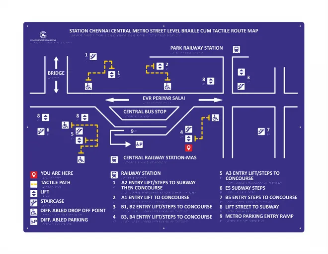 Acrylic Tactile Map gallery image 9