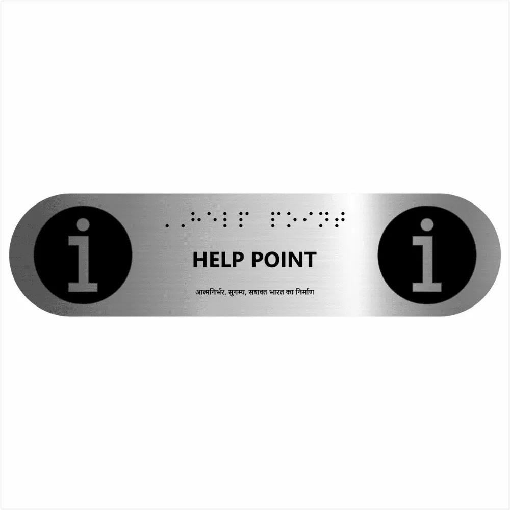 Railing Braille Sign gallery image 5